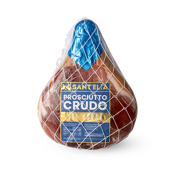 Prosciutto Crudo Del Borgo disossato pressato