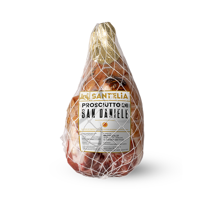 Prosciutto di San Daniele disossato addobbo